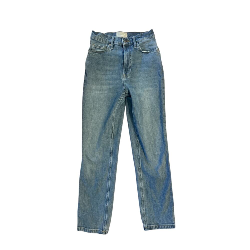 Women 25 Crop Everlane Original Cheeky Jean Organic Cotton High Rise Denim Pant